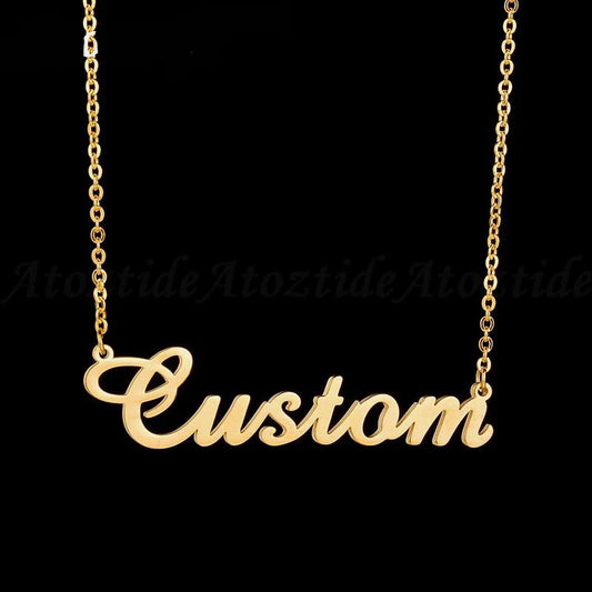 Cherished Initials - Personalized Nameplate Jewelry