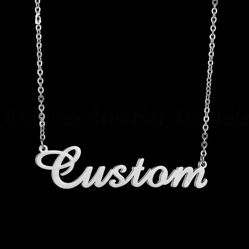 Cherished Initials - Personalized Nameplate Jewelry